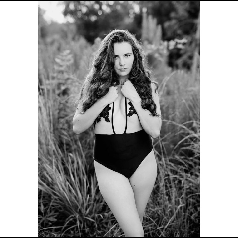 Plunge Illusion One Piece Swimsuit